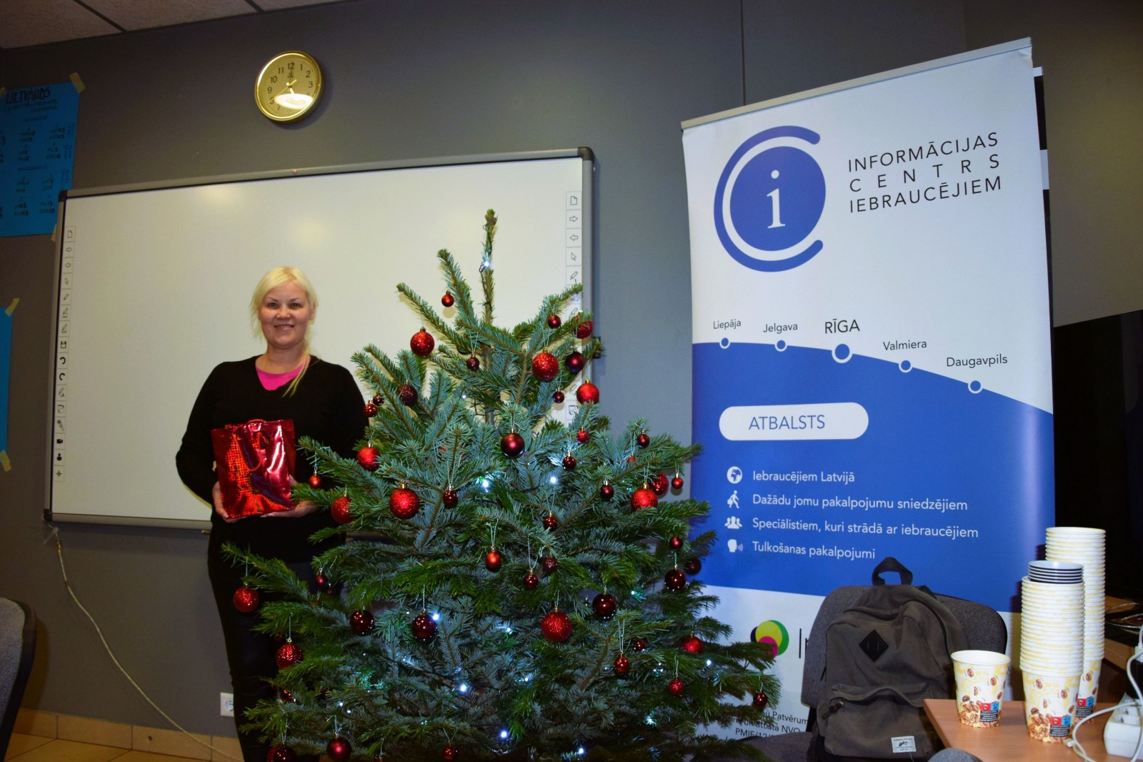 Christmas at Information Centre for Newcomers | Patvērums Drošā Māja