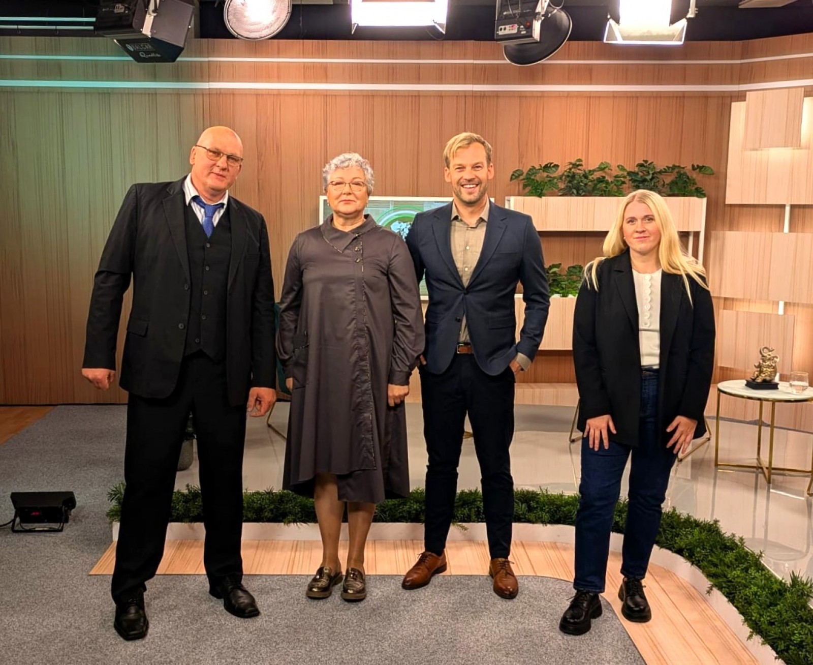 Viesošanās raidījumā "Zilonis studijā"