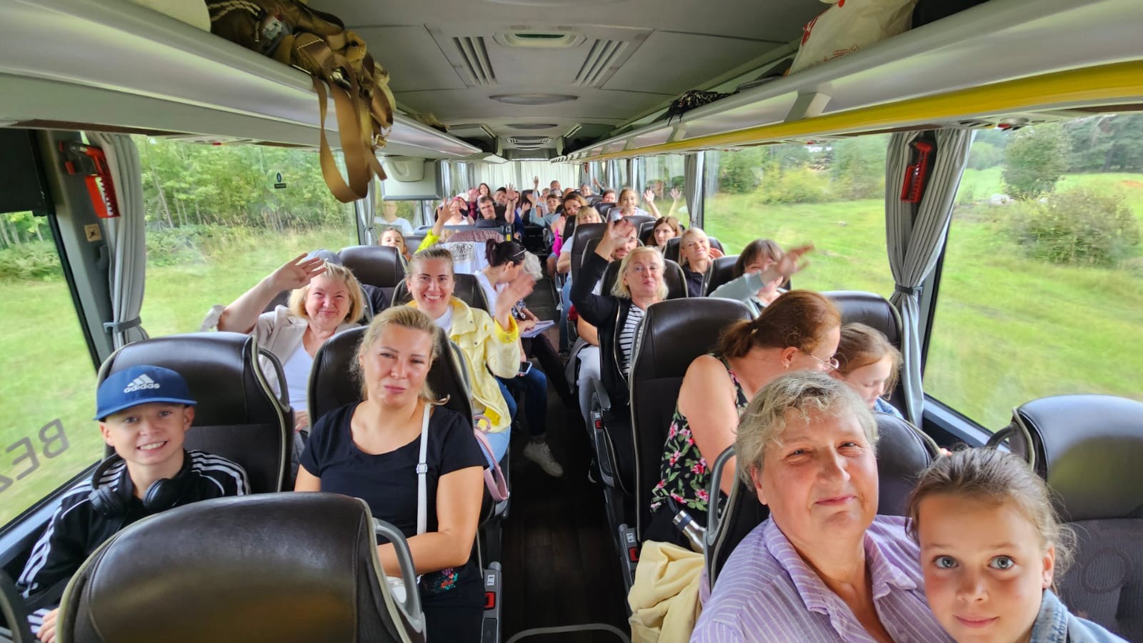 Liepājas ukraiņi ekskursijā uz Jūrkalni, Alsungu un Kuldīgu.