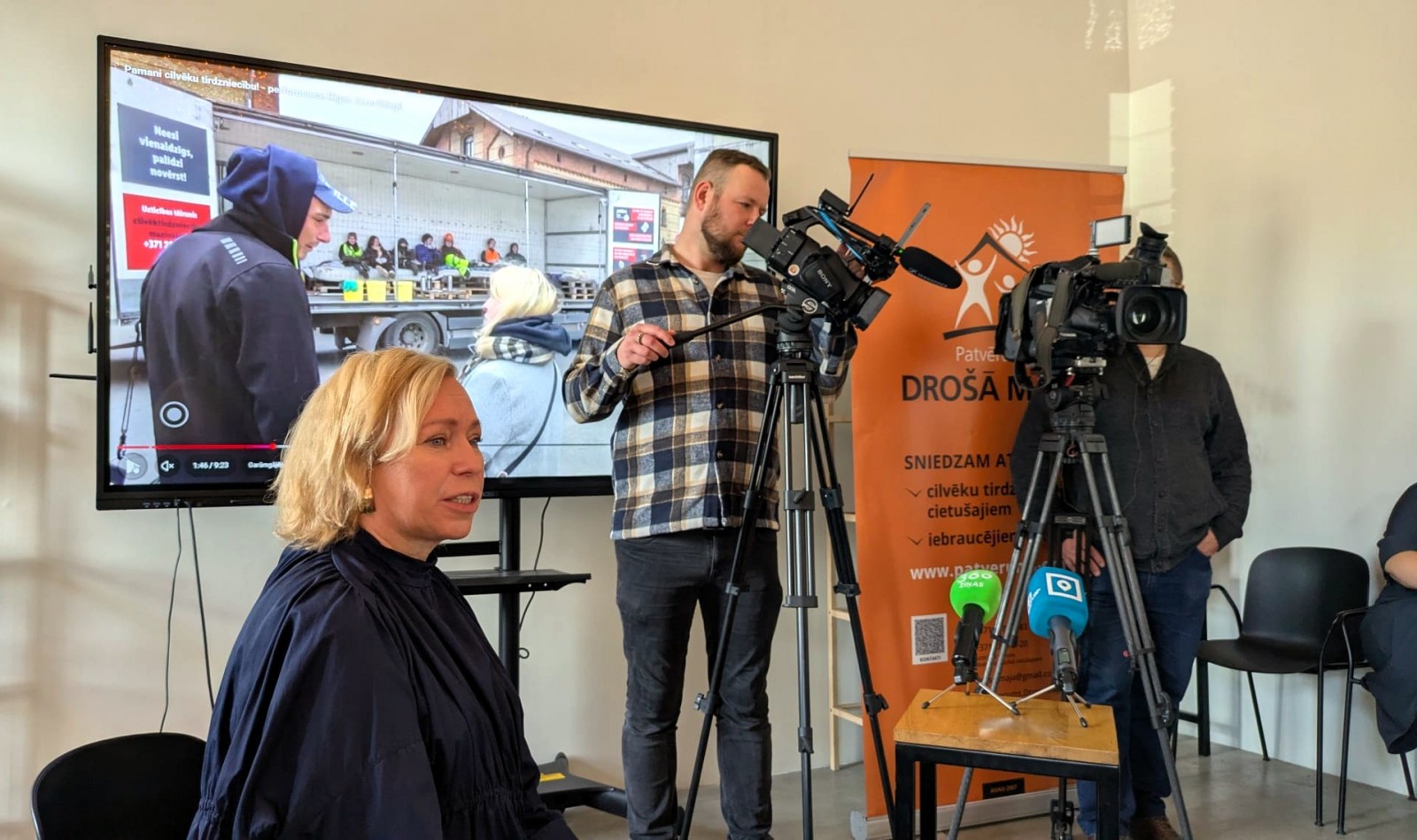 Preses brokastis cilvēku tirdzniecības novēršanai | Patvērums Drošā māja